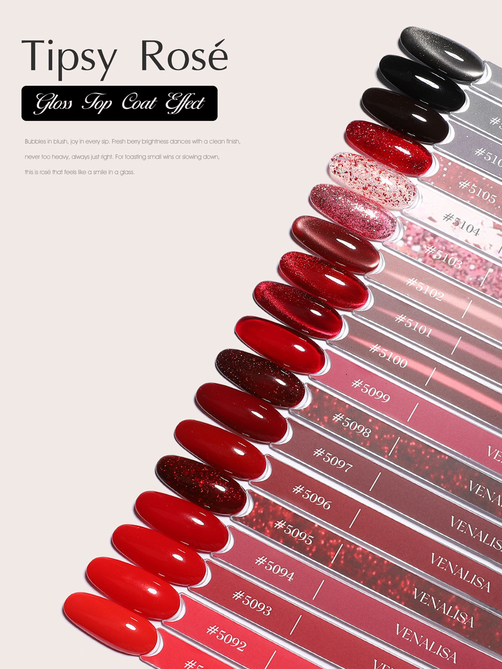 Resin Art All - Venalisa V6 Nagel-Gel-Nagellack, ohne Hema, TPO-frei,