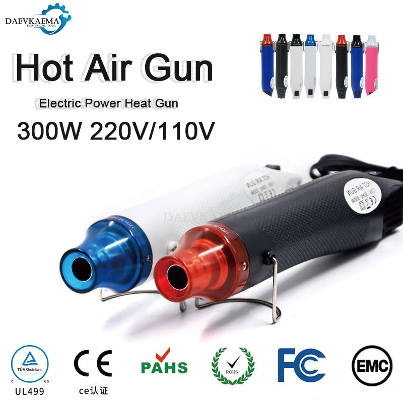 Resin Art Heat Gun - Mini-Heißluftpistole 220V/110V für DIY-Basteleien, Tragbares Heißluftwerkzeug