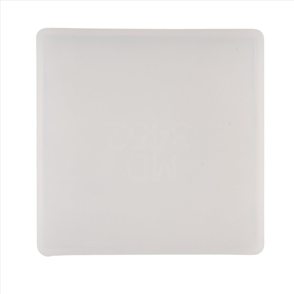 Coaster Mold Square - feelfeel 4er-Pack Runde und Quadratische Untersetzer-Silikonformen,