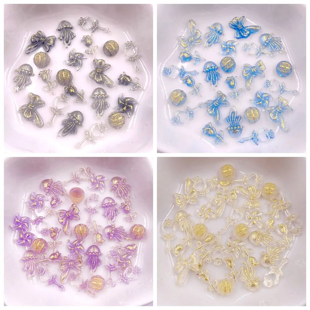 Resin Art With Rose - 8g Harzmischung Glitzer Bunte Zauberstab Qualle