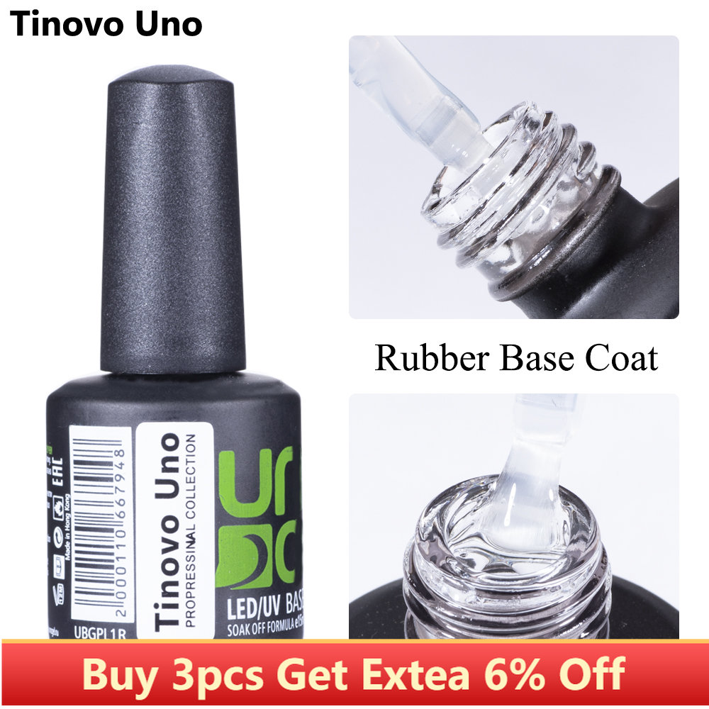 Resin Art All - Tinovo Uno Professioneller UV-Gel-Nagellack mit Gummi-Basislack,