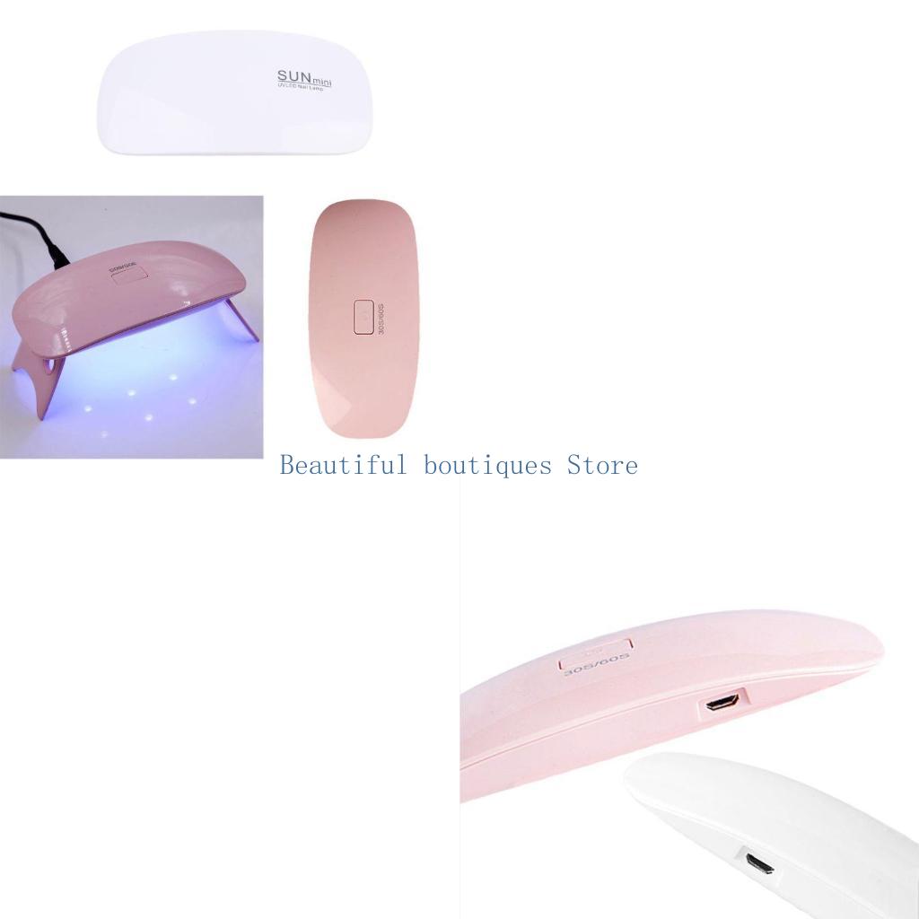 Uv Lamp Nail Resin - U4LF Nageltrockner Maschine UV-LED-Lampe Tragbares USB-Kabel