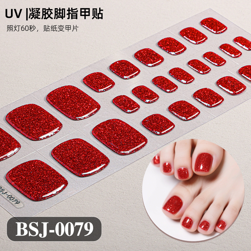 Uv Lamp Nail Resin - Zehennagel-Gel-Sticker, härtet mit UV-Lampe, wasserfeste koreanische