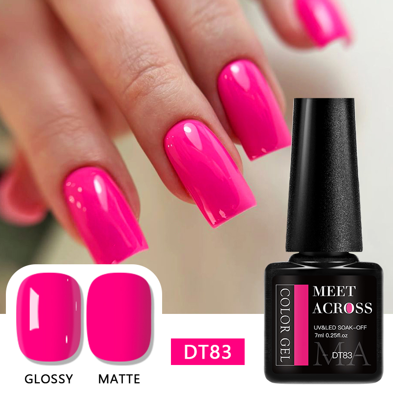 Uv Lamp Nail Resin - MEET ACROSS 7 ml Neon Fluoreszenz