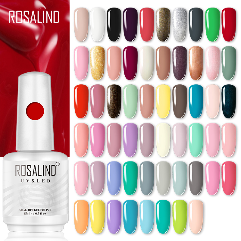 Uv Lamp Nail Resin - ROSALIND Nagelkleber 15ML Glasflasche Nagellack Nude