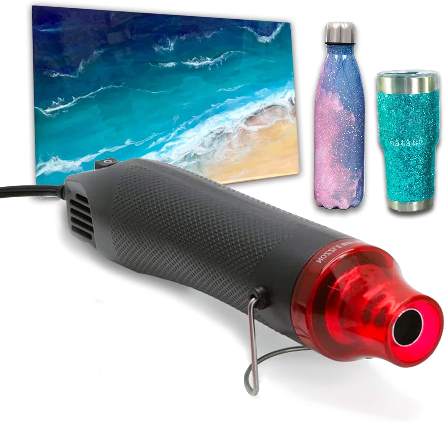 Resin Art Heat Gun - Mini-Heißluftpistole für Epoxidharz, 300 W, tragbare
