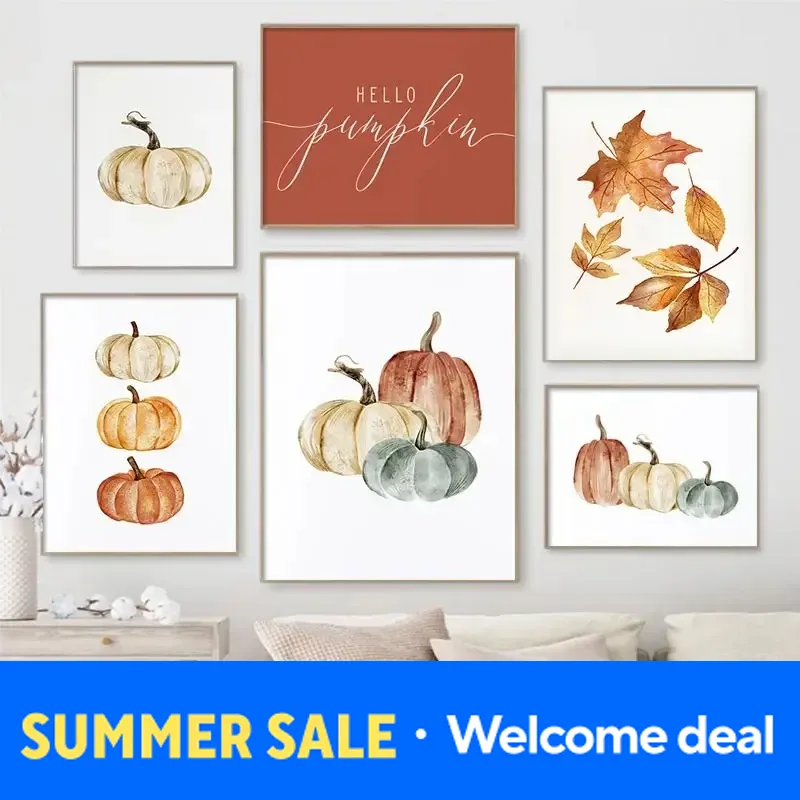 Resin Art Quotes - 2026 Halloween Herbst Sprüche Diamant-Poster „Hallo