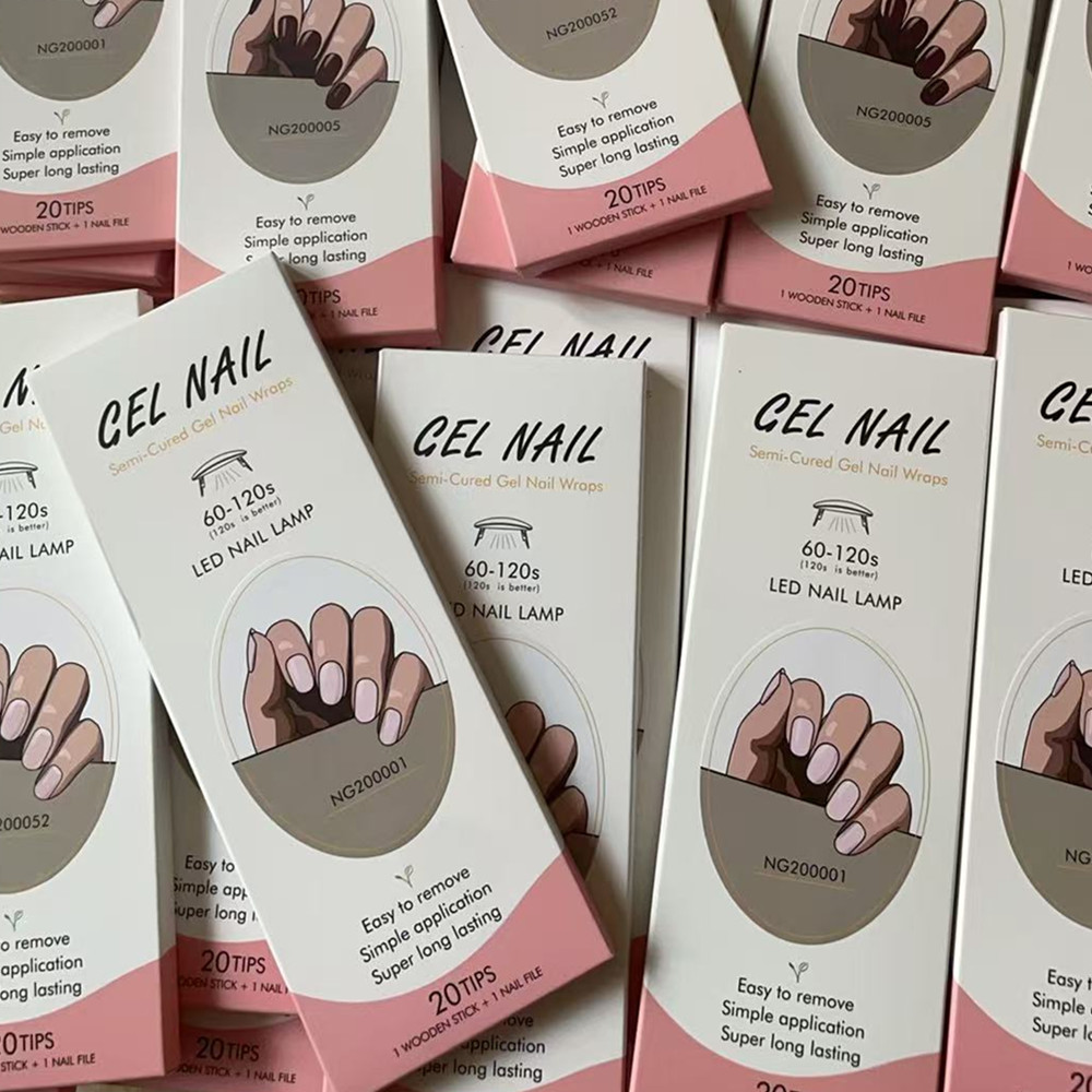 Uv Lamp Nail Resin - Huizi French Gel Nagelstreifen, Patch-Schieber, selbstklebend,