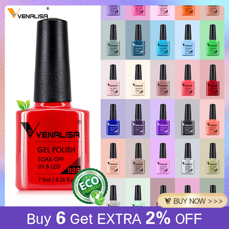 Glitter Powder Resin - Venalisa 7,5 ml Nagel-Gel-Nagellack, 60 Farben,