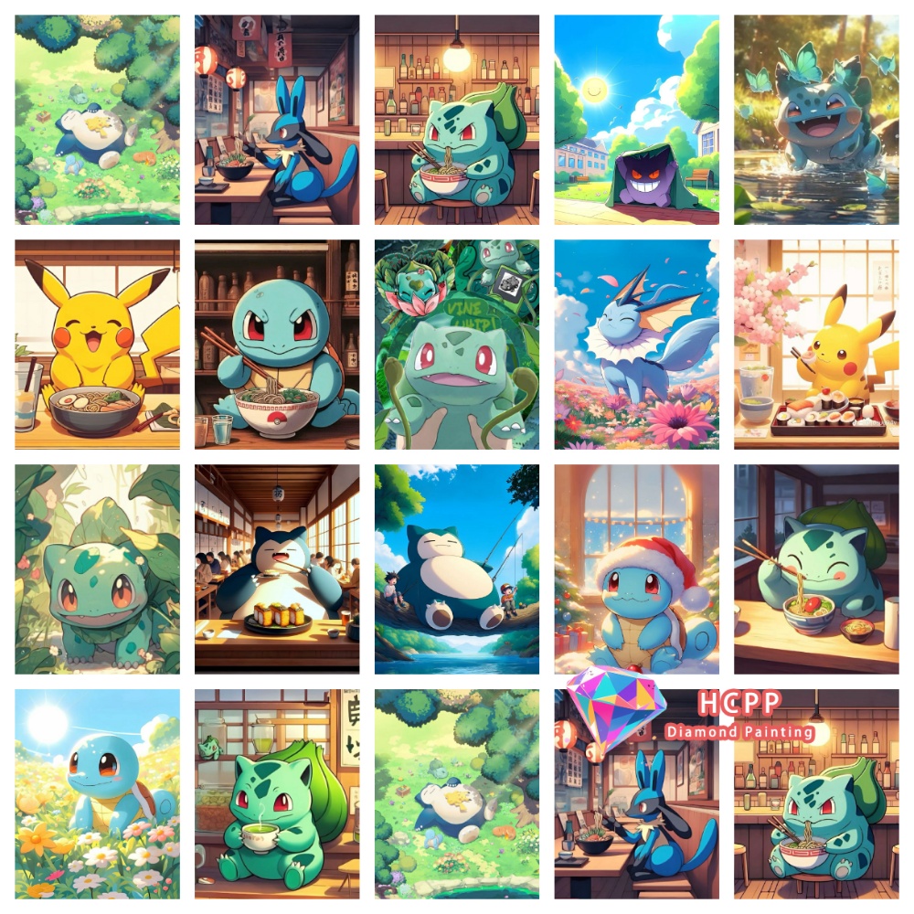 Pikachu Bulbasaur Squirtle Ani – Resin Art Kits Bewertung und Preis