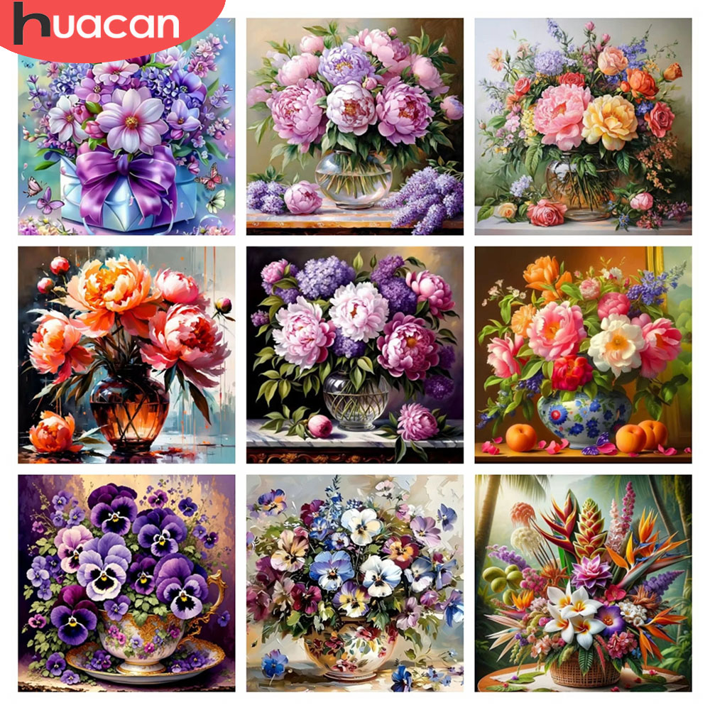 HUACAN 5D Diamant Mosaik Rose  – Resin Art With Rose Bewertung und Preis