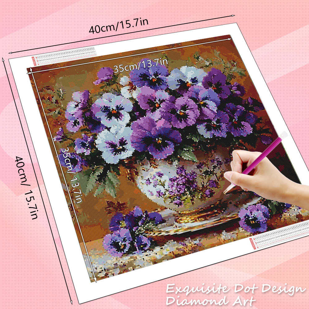 HUACAN 5D Diamant Mosaik Rose  – Resin Art With Rose Bewertung und Preis