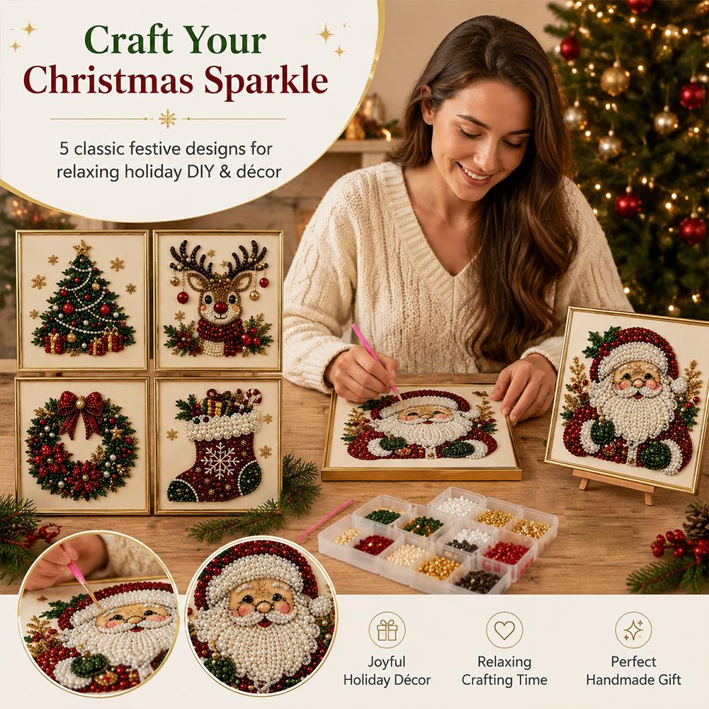 Weihnachtsmann Perlen-Kunst DI – Resin Art Kits Bewertung und Preis