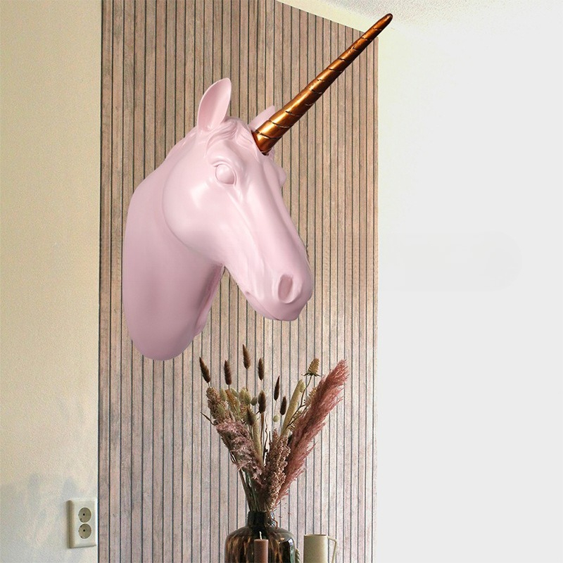 Einhorn-Pferdekopf Wandkunst,  – Background Resin Art Bewertung und Preis