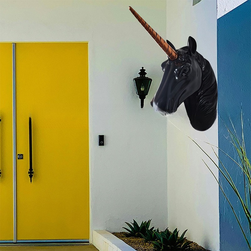 Einhorn-Pferdekopf Wandkunst,  – Background Resin Art Bewertung und Preis