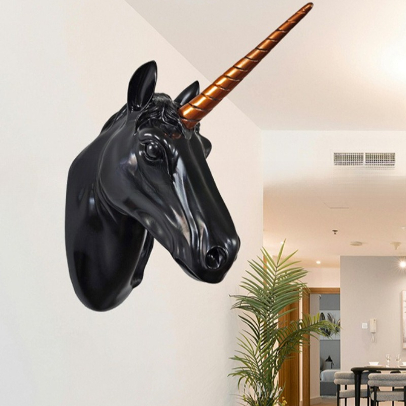 Einhorn-Pferdekopf Wandkunst,  – Background Resin Art Bewertung und Preis