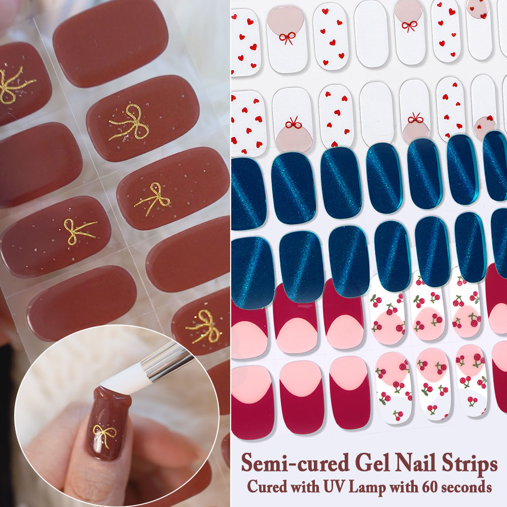 Halbgehärtete Gel-Nagelstreife – Uv Lamp Nail Resin Bewertung und Preis