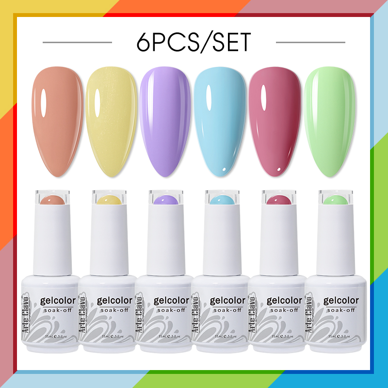 Arte Clavo Gel Nagellack Set 6 – Uv Lamp Nail Resin Bewertung und Preis
