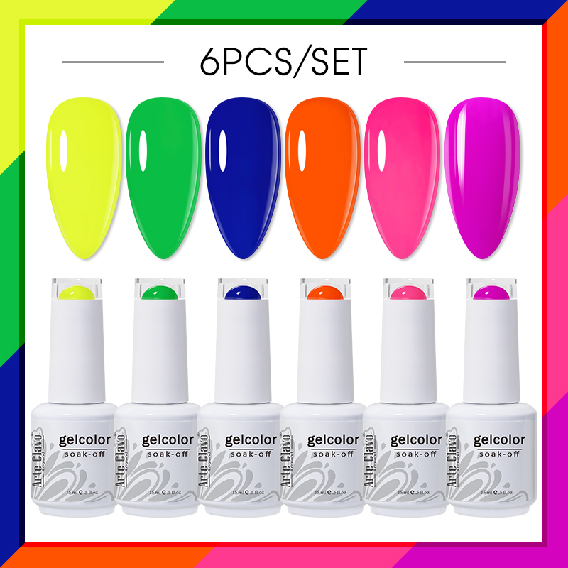 Arte Clavo Gel Nagellack Set 6 – Uv Lamp Nail Resin Bewertung und Preis