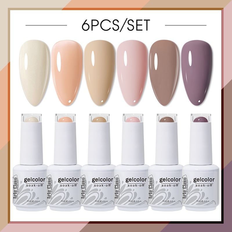 Arte Clavo Gel Nagellack Set 6 – Uv Lamp Nail Resin Bewertung und Preis