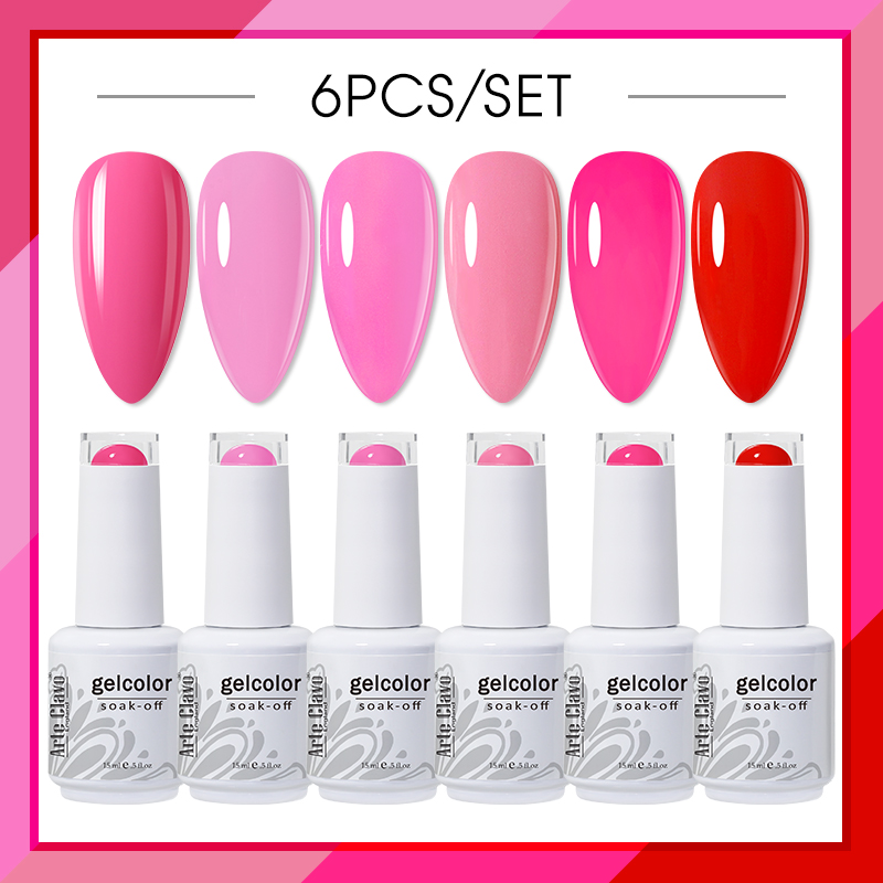 Arte Clavo Gel Nagellack Set 6 – Uv Lamp Nail Resin Bewertung und Preis
