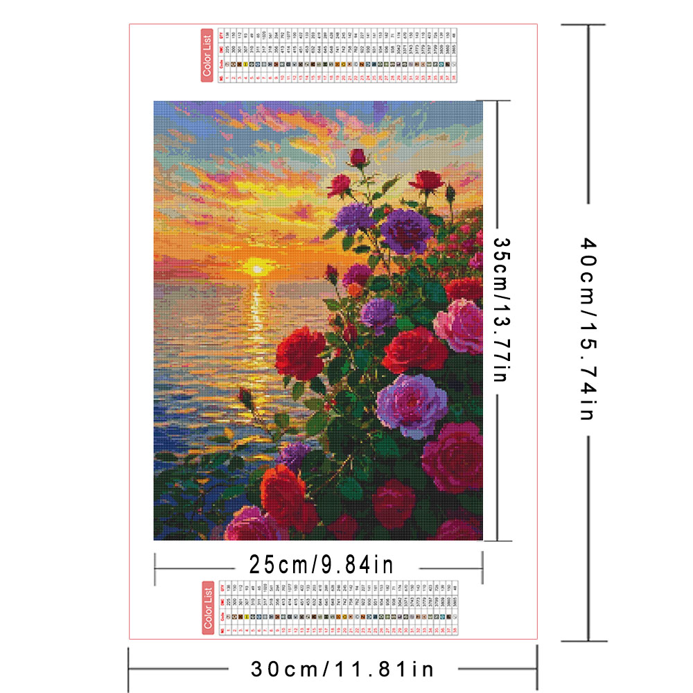 AZQSD Diamant-Kunstgemälde, Ro – Resin Art With Rose Bewertung und Preis
