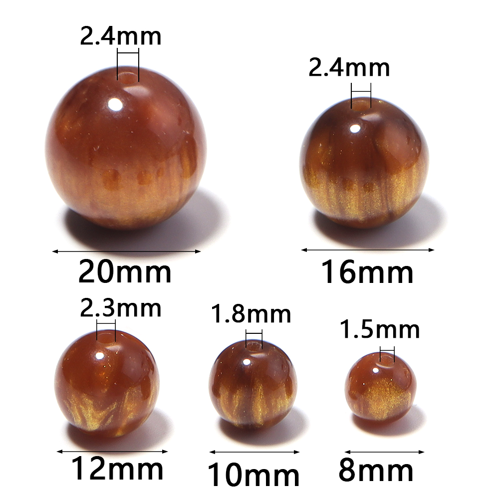 5-30 Stück/Lot 8-20mm vergolde – Resin Art Handmade Bewertung und Preis
