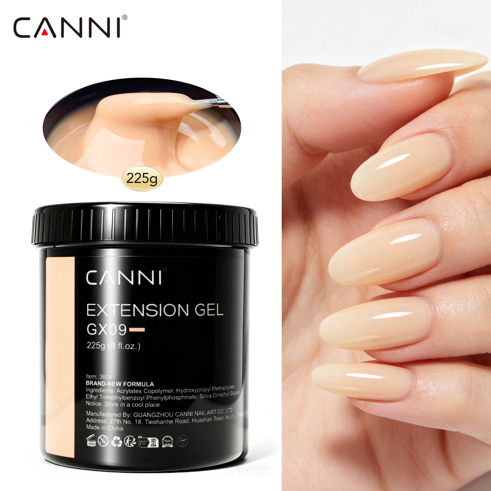 CANNI 225g Nachfüll-Camouflage – Uv Lamp Nail Resin Bewertung und Preis