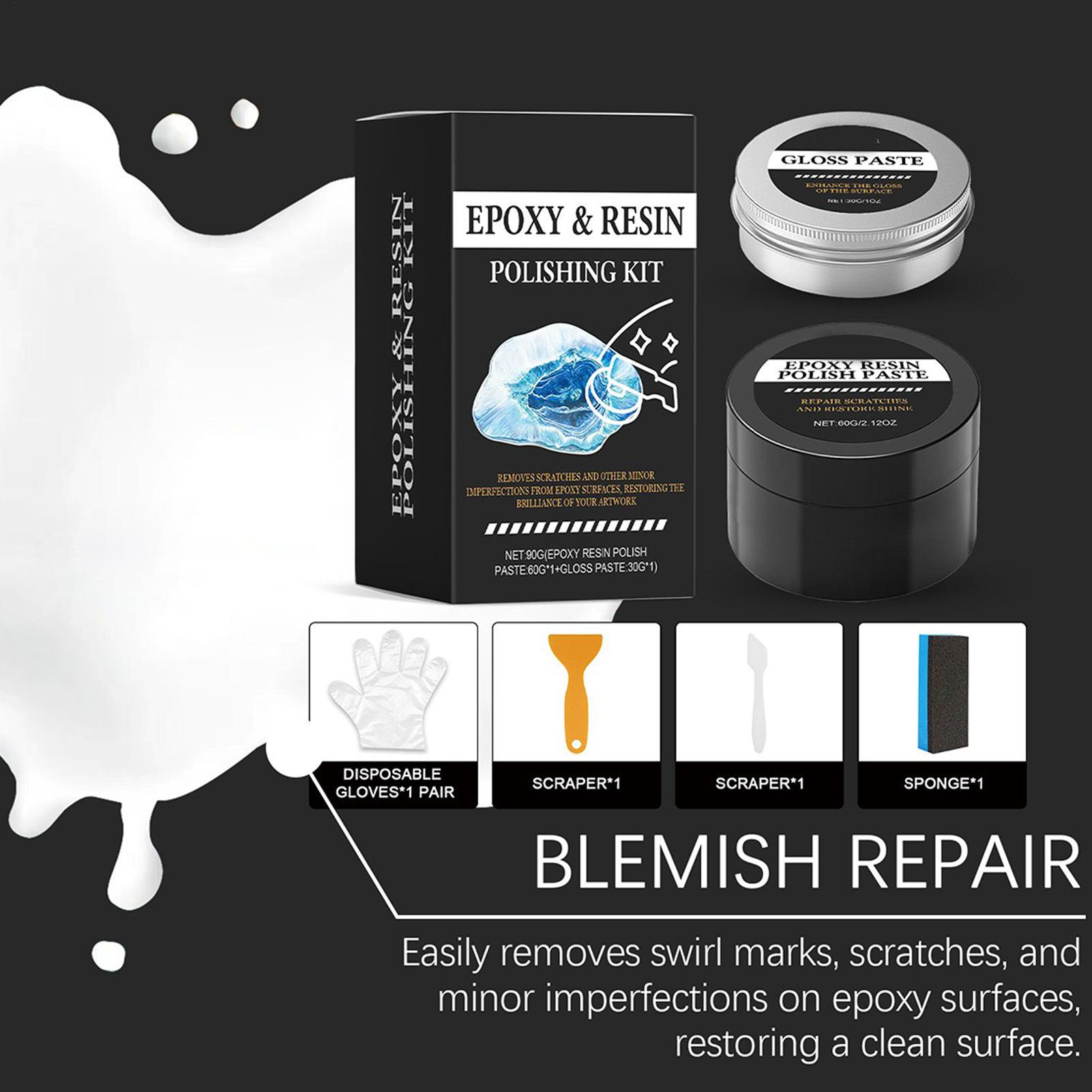 Epoxidharz-Polierset - Cremige – Resin Art Kits Bewertung und Preis