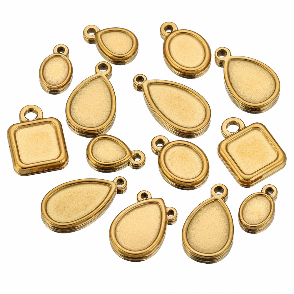 5 Stück Edelstahl-Anhängerrohl – Resin Art Handmade Bewertung und Preis
