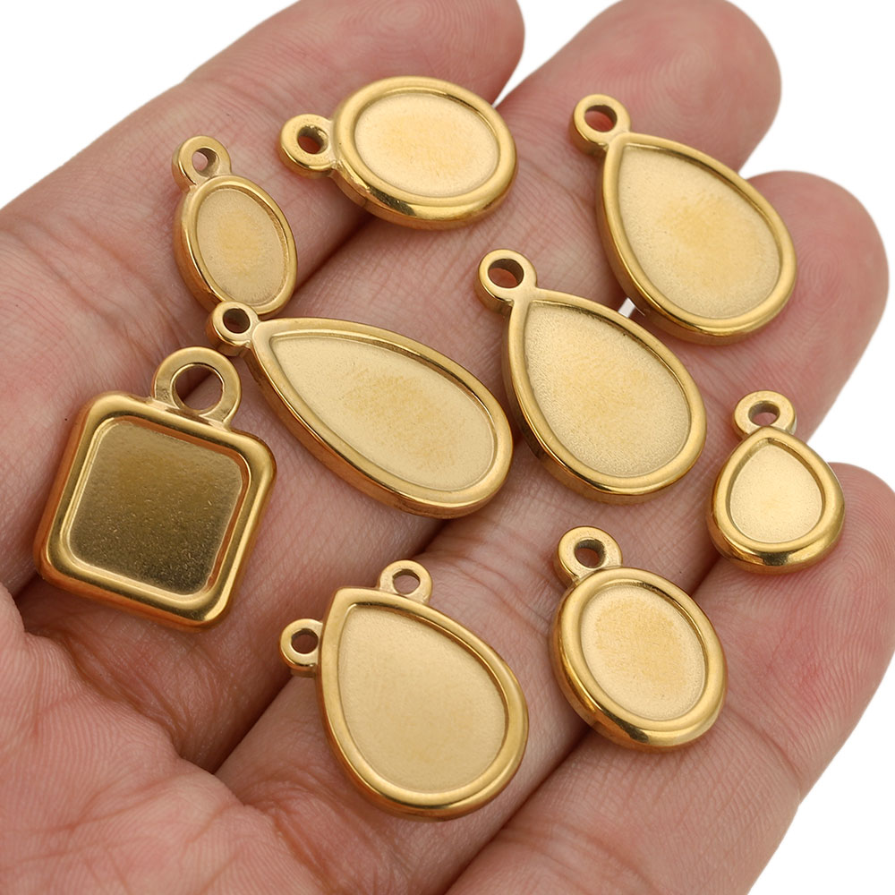 5 Stück Edelstahl-Anhängerrohl – Resin Art Handmade Bewertung und Preis