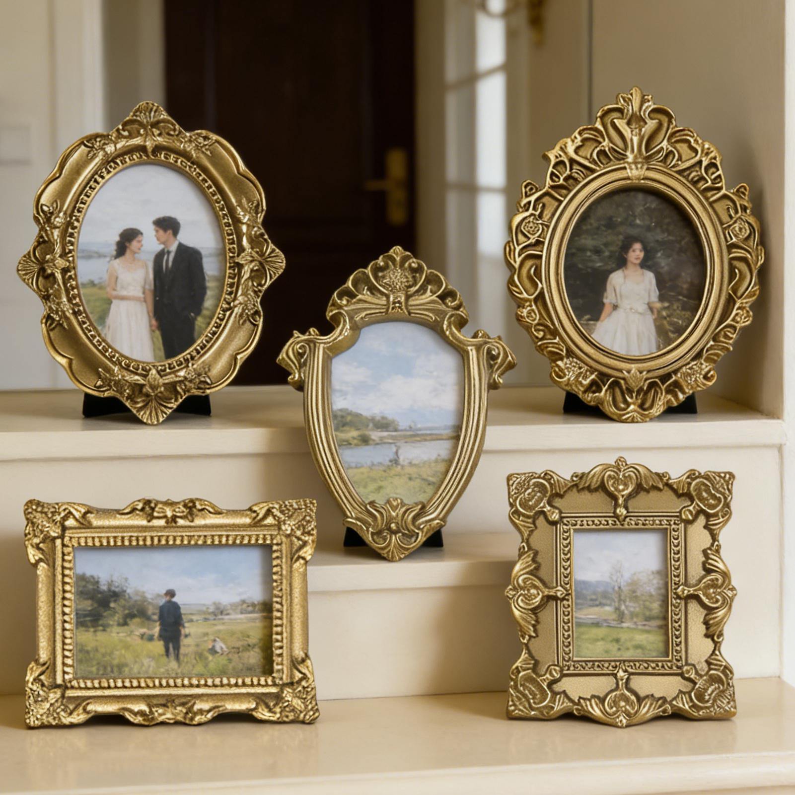 5/9-teiliges Set Goldene Vinta – Background Resin Art Bewertung und Preis