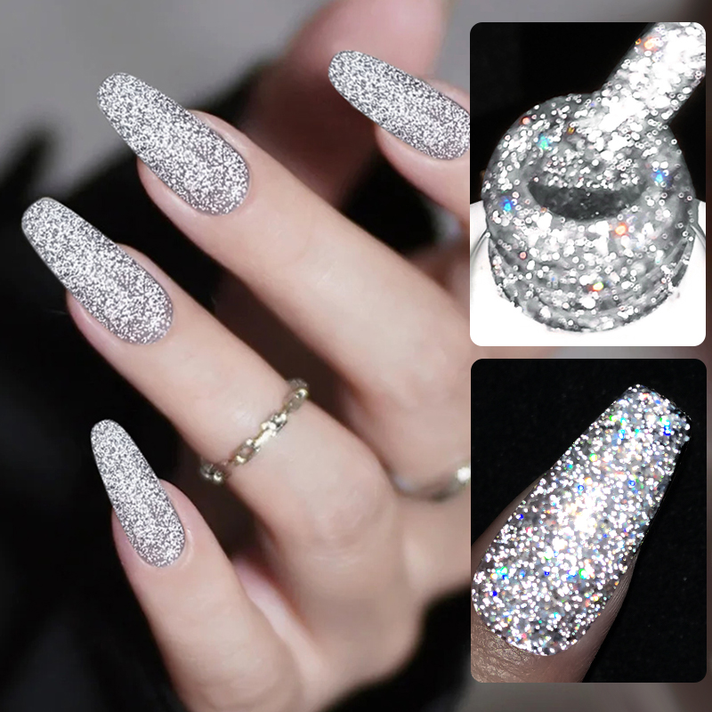 BORN PRETTY 10ml Silber Reflek – Glitter Powder Resin Bewertung und Preis