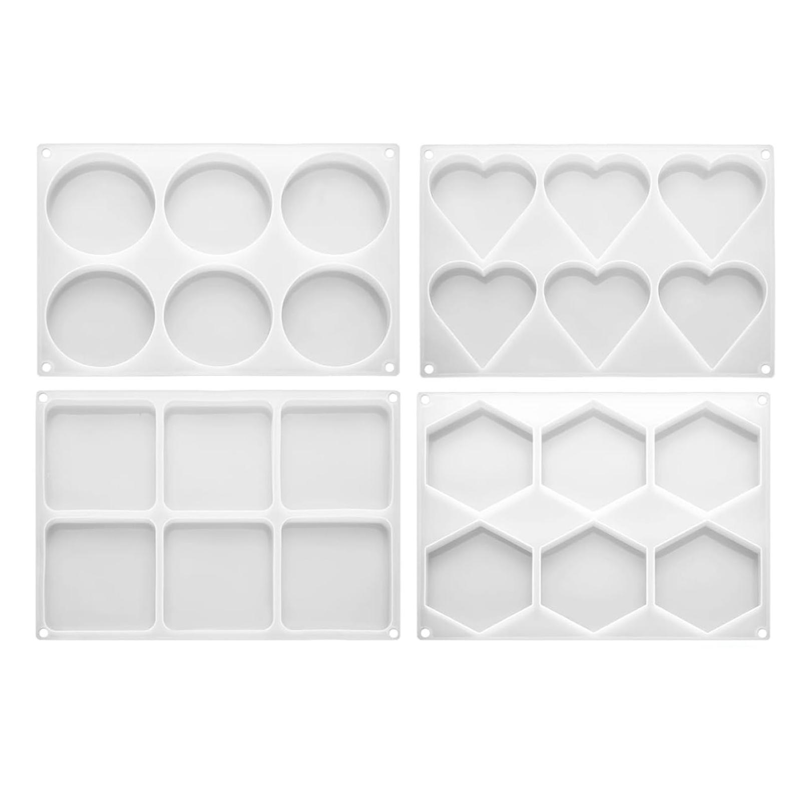 4-teiliges Set Tiefe Harz-Unte – Coaster Mold Square Bewertung und Preis