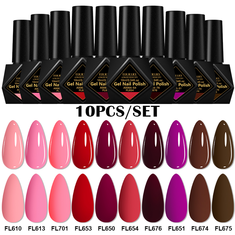 10-teiliges Gel-Nagellack-Set  – Resin Art All Bewertung und Preis