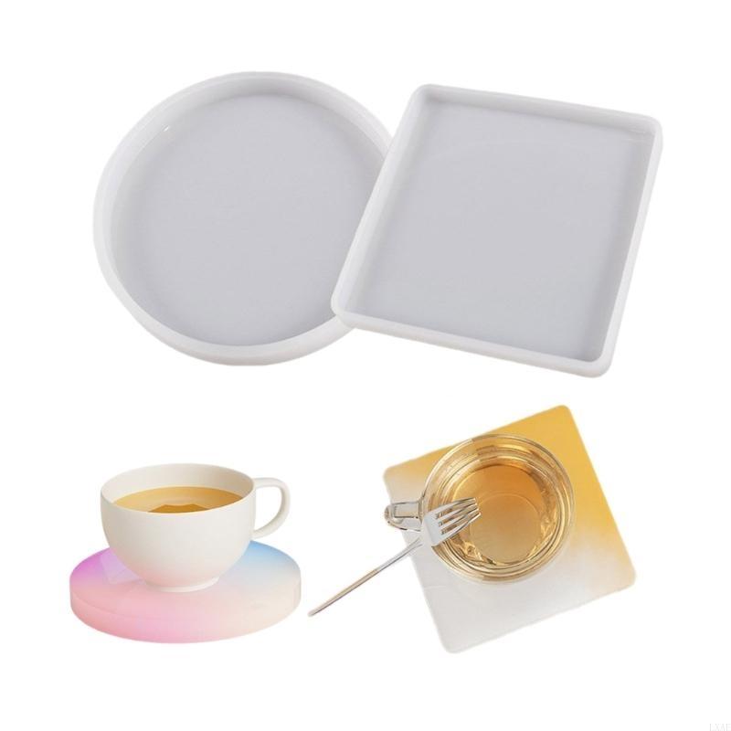 Vielseitige Silikonform, runde – Coaster Mold Square Bewertung und Preis