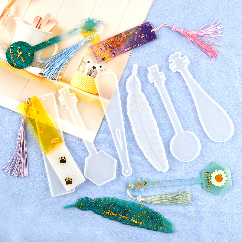 DIY UV Silikon Form Lesezeiche – Resin Art Bookmark Bewertung und Preis
