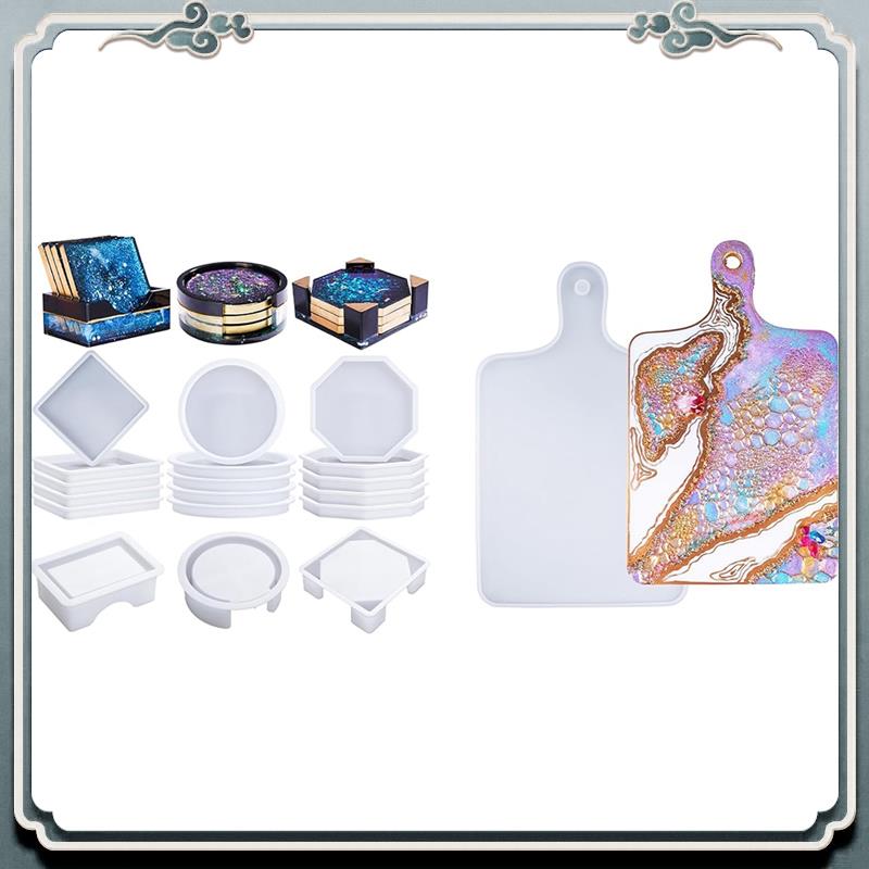 Langlebige 18-teilige Unterset – Coaster Mold Square Bewertung und Preis