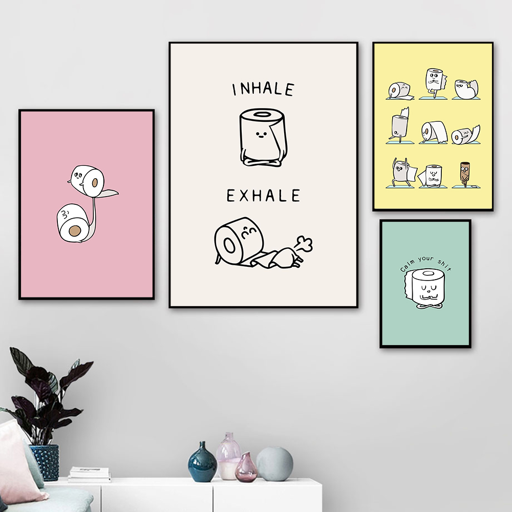 Toilettenpapier, Yoga, lustige – Resin Art Quotes Bewertung und Preis