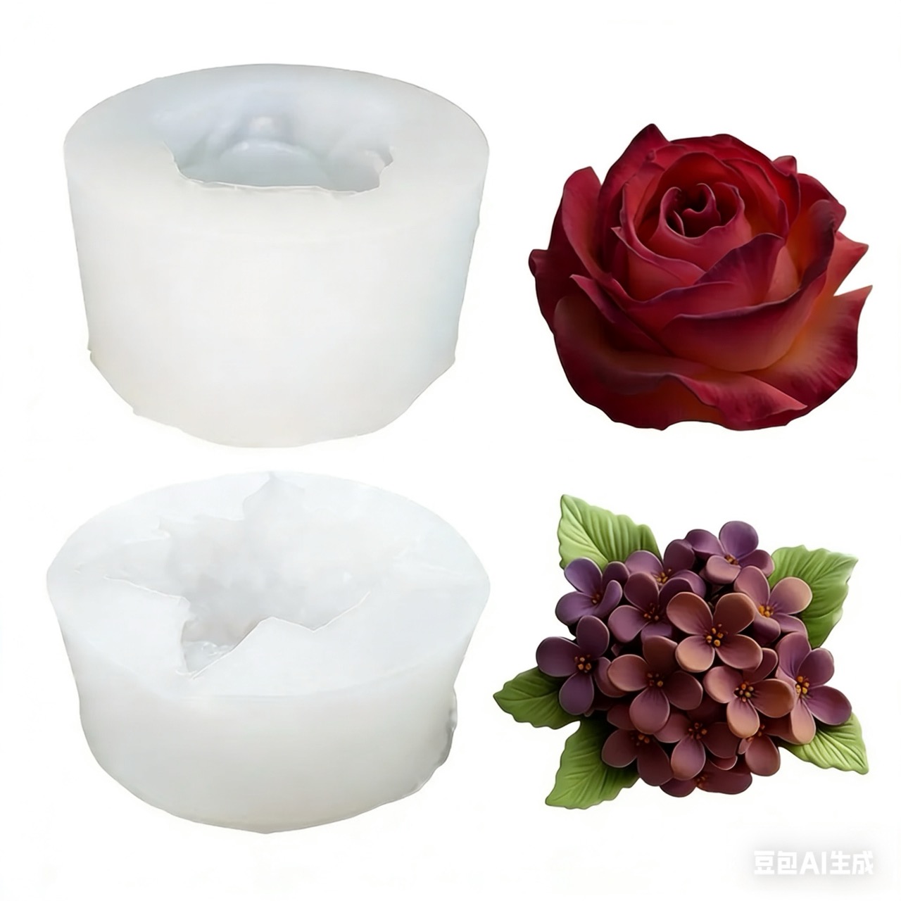 2 Stück 3D-Silikonformen mit R – Resin Art All Bewertung und Preis