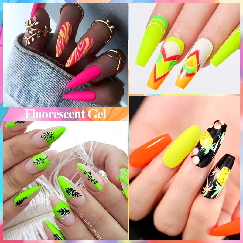 MEET ACROSS 7 ml Neon Fluoresz – Uv Lamp Nail Resin Bewertung und Preis