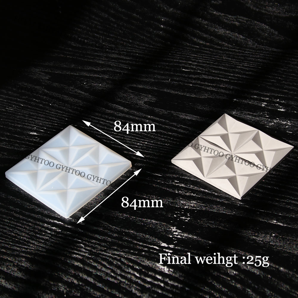8,4 cm Gips Quadratische Wand  – Coaster Mold Square Bewertung und Preis