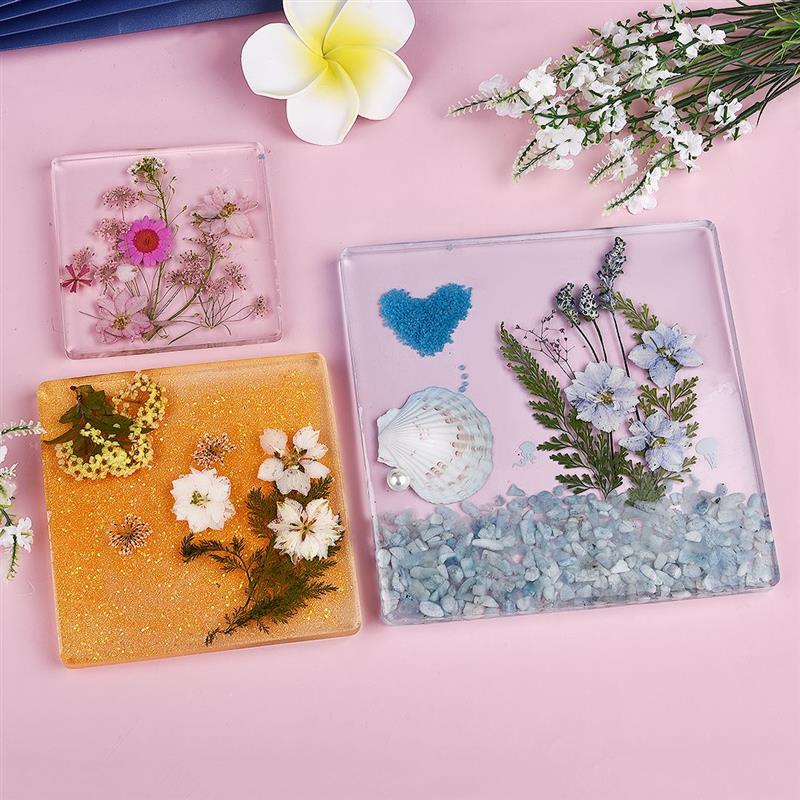Runde quadratische rechteckige – Coaster Mold Square Bewertung und Preis